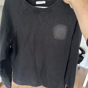 Versace Vintage Black Crewneck Sweater